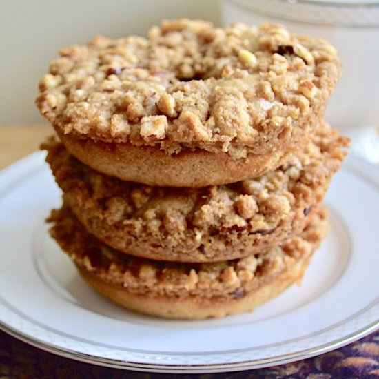 Cinnamon Buttermilk Crumb Donuts