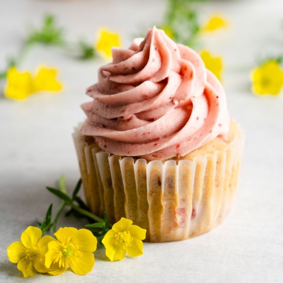 Strawberry Cupcakes