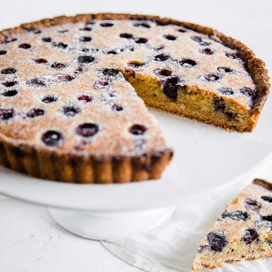 Blueberry Frangipane Tart