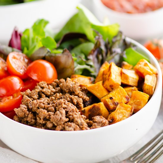 Sweet Potato Taco Bowls