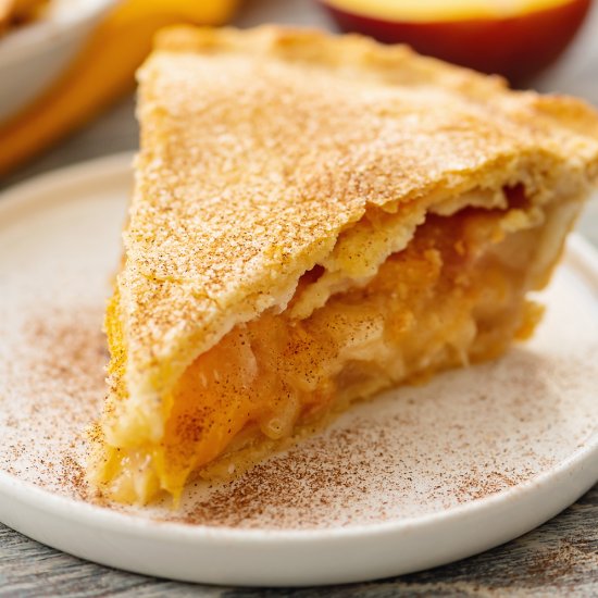 Homemade Peach Pie Recipe