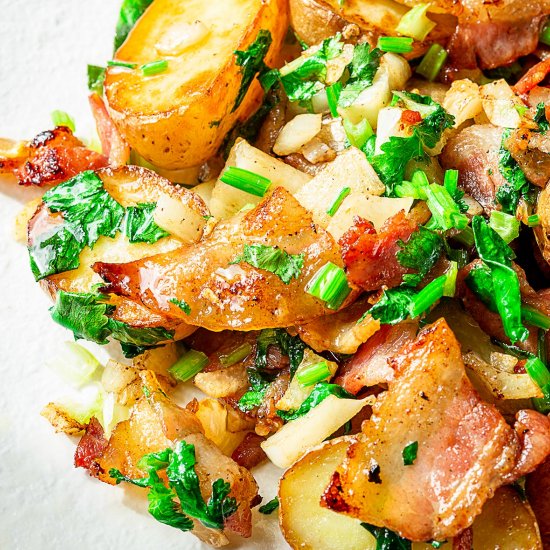 Pan Fried Baby Potatoes