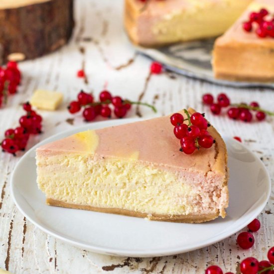 Red Currant Chocolate Cheesecake