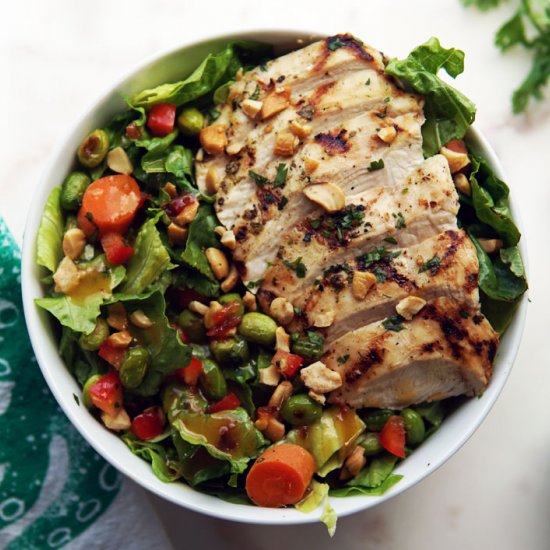 Thai chicken salad