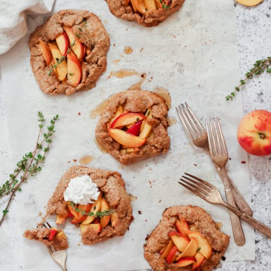 Peach Thyme Galette