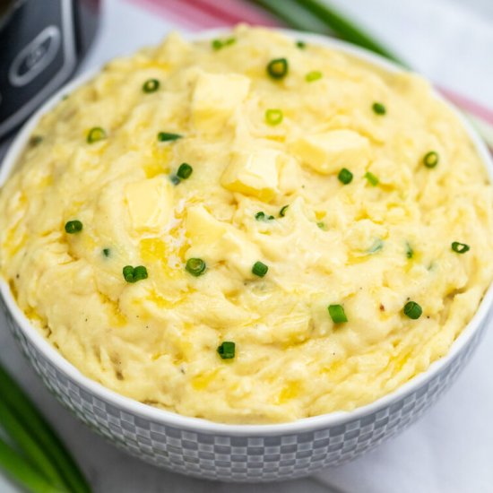 Slow Cooker Mashed Potatoes