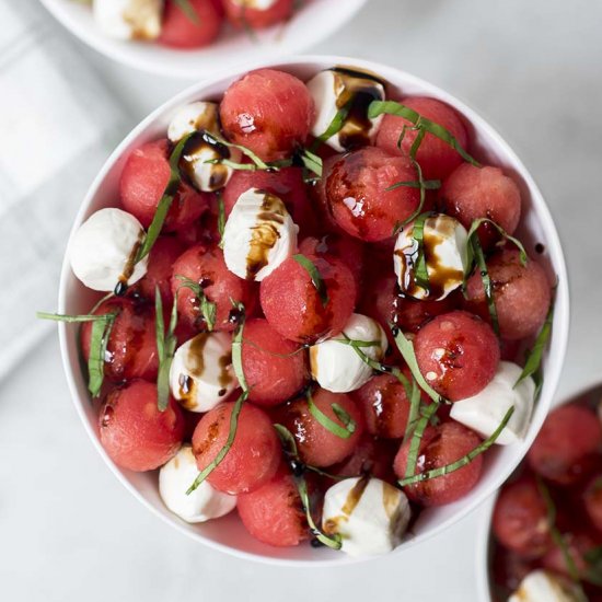 Refreshing Watermelon Basil Salad