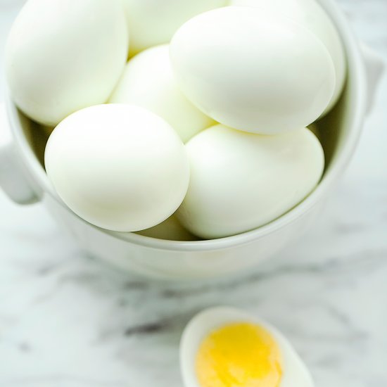 PERFECT HARD BOILED EGGS