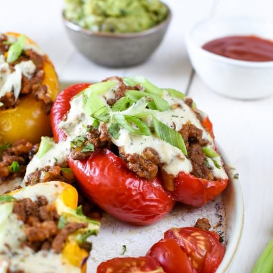 Whole30 Stuffed Peppers