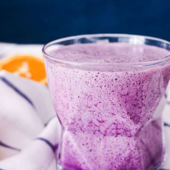 Oat Blueberry Smoothie (5 ingred.)