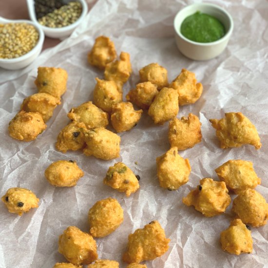 Moong Dal Pakoda (Fritters)