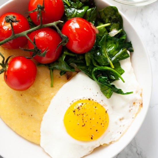 Breakfast polenta