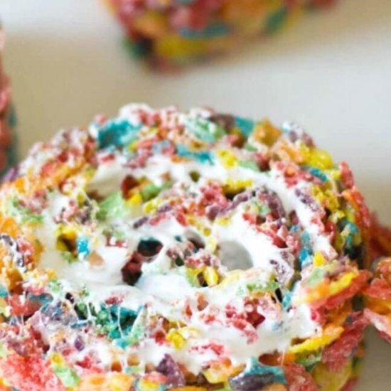 Fruity Pebbles Marshmallow Treat