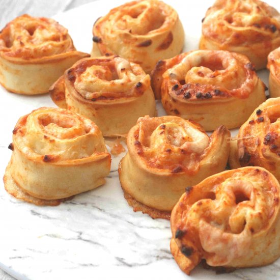 Pizza pinwheels