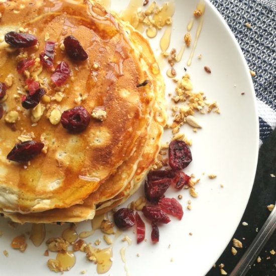 Easy Muesli Pancakes