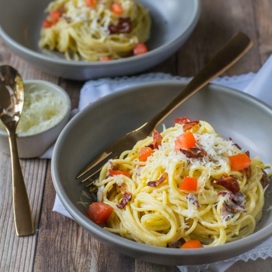 Easy Spaghetti Carbonara