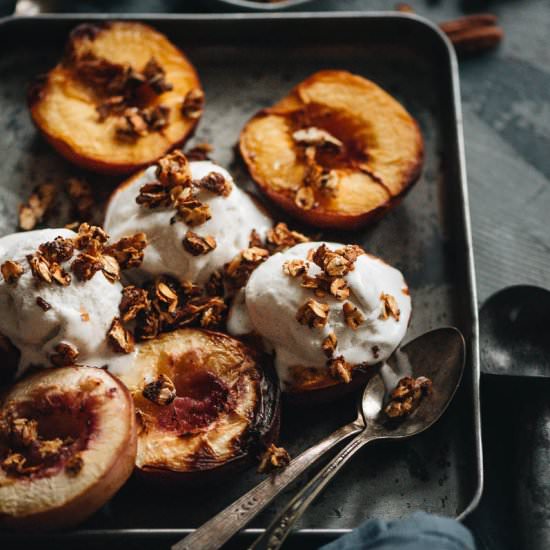 Roasted Peaches