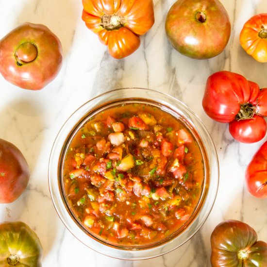 Kannan’s Garden Tomato Salsa