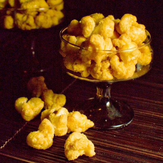 Caramel Puffed Corn