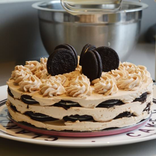 Oreo Cookies and Cream Icebox Cake