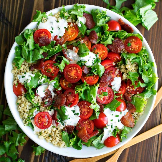 BLT Quinoa Salad