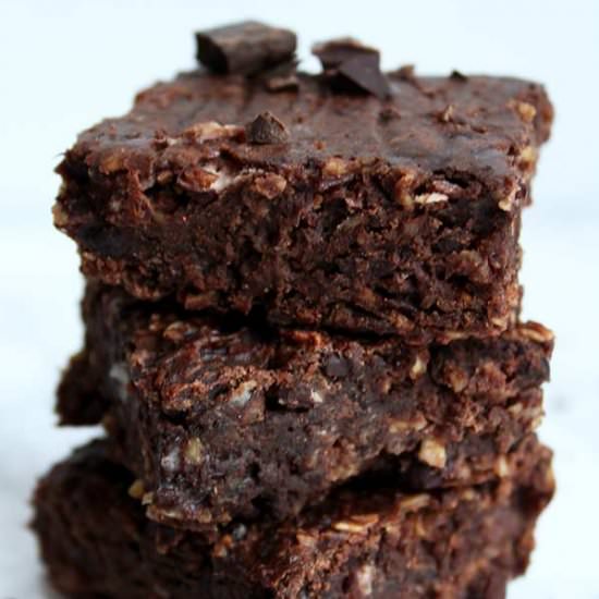 Vegan black bean brownies