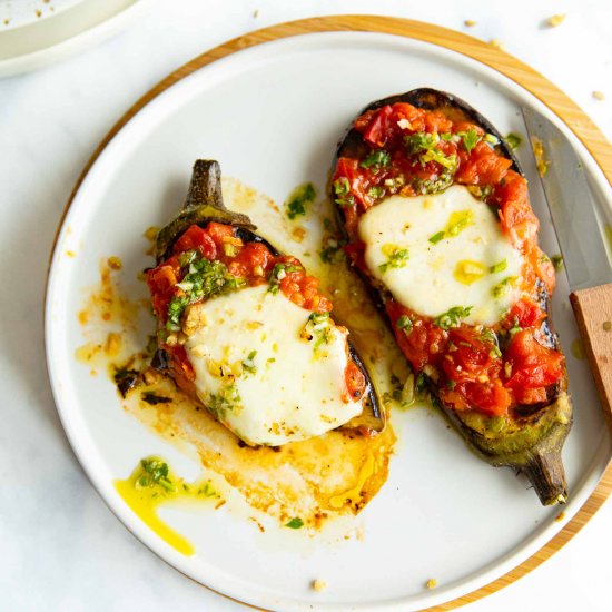 Grilled Eggplant Steaks