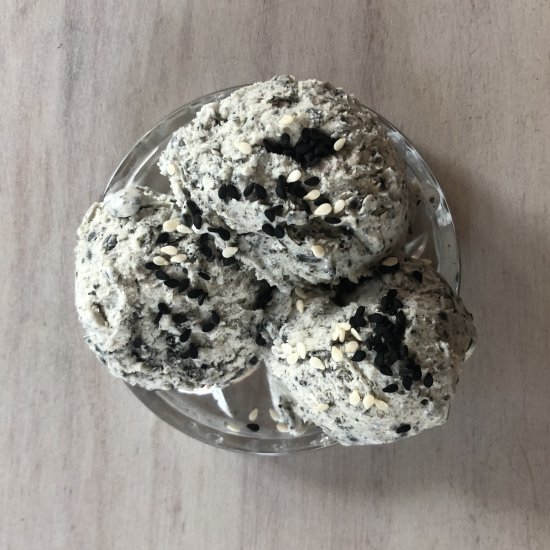 Black Sesame Ice Cream