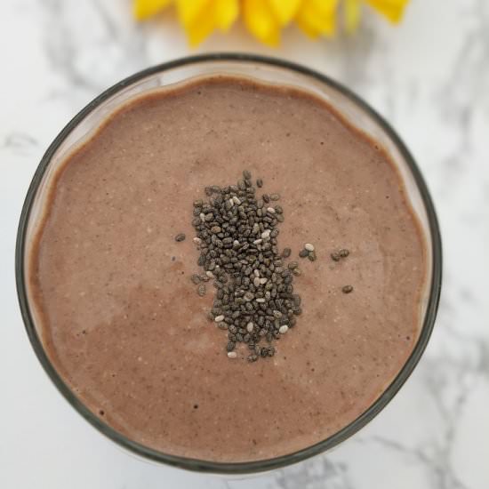 Vegan Post Workout Protein Smoothie