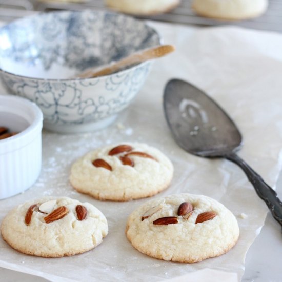 Greek Almond Cookies Gluten Free