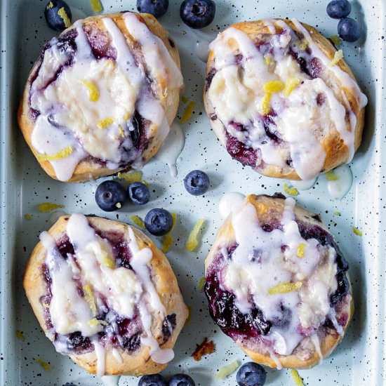 Blueberry Cream Cheese Biscuit Dan