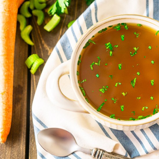 Homemade Seafood Stock