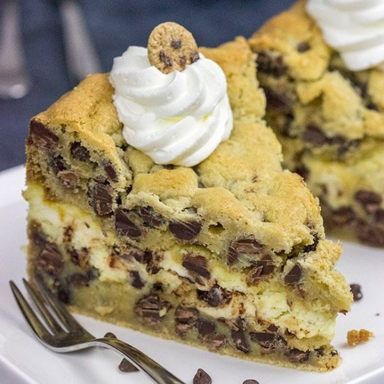 Chocolate Chip Cookie Cheesecake