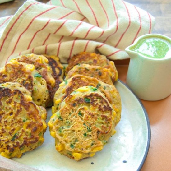 Summertime Sweet Corn Fritters