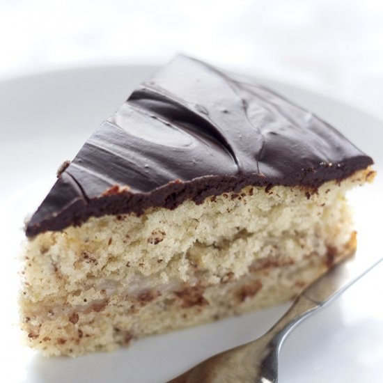 Vegan Boston Cream Pie