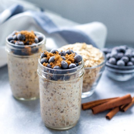 Blueberry Overnight Oats