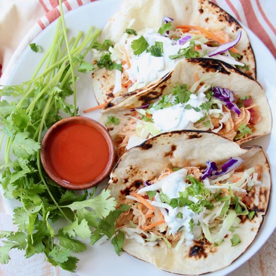 Buffalo Chicken Tacos