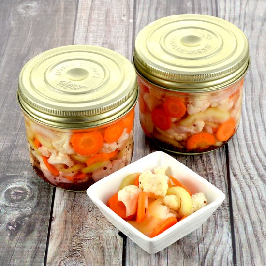 Asian Style Pickled Vegetables