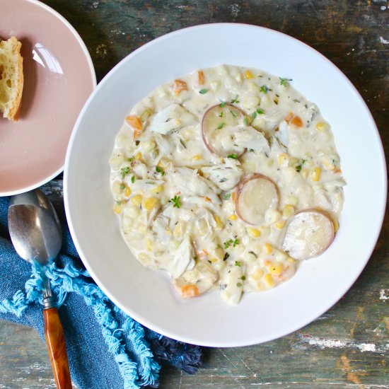 Crab Corn Chowder