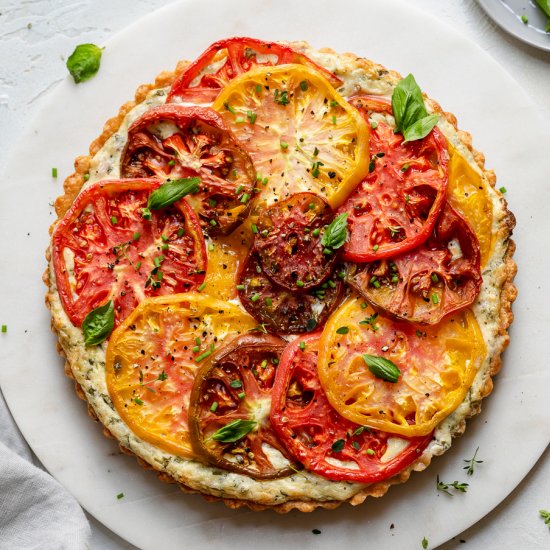 Heirloom Tomato Tart