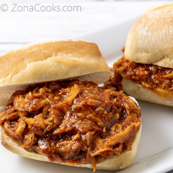 Crockpot Zesty BBQ Chicken