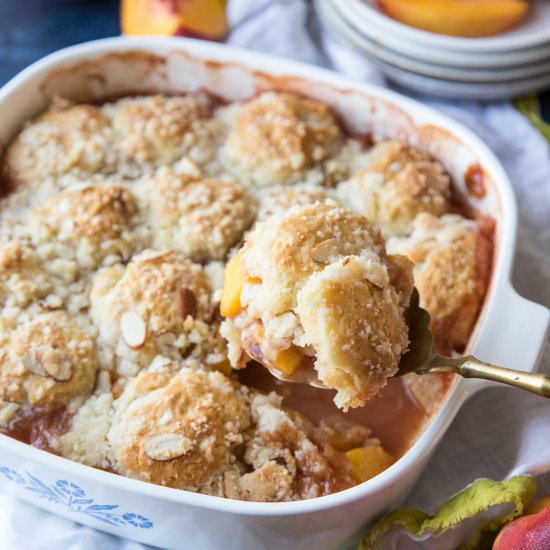 peach cobbler