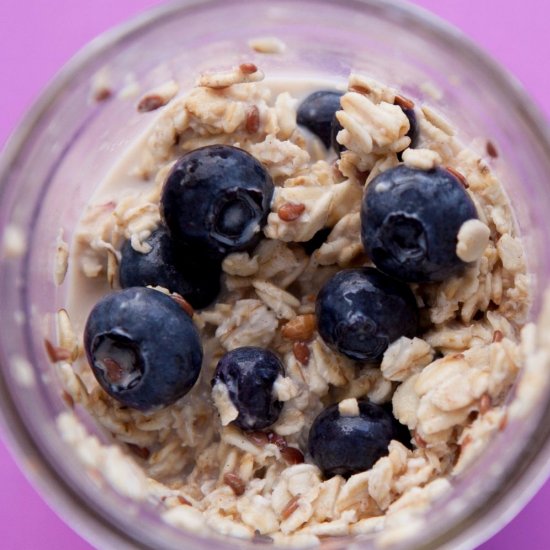 Blueberry Overnight Oats