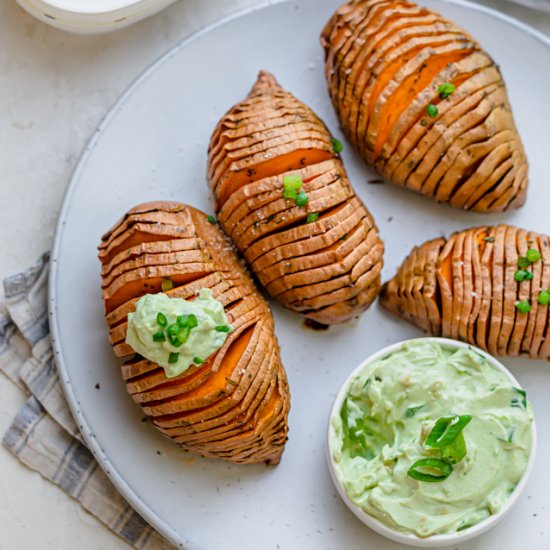 Hasselback Sweet Potatoes