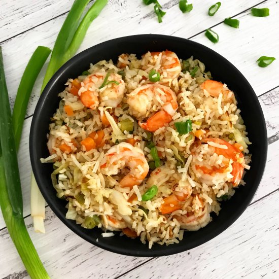 Easy 20-Minute Prawns Fried Rice