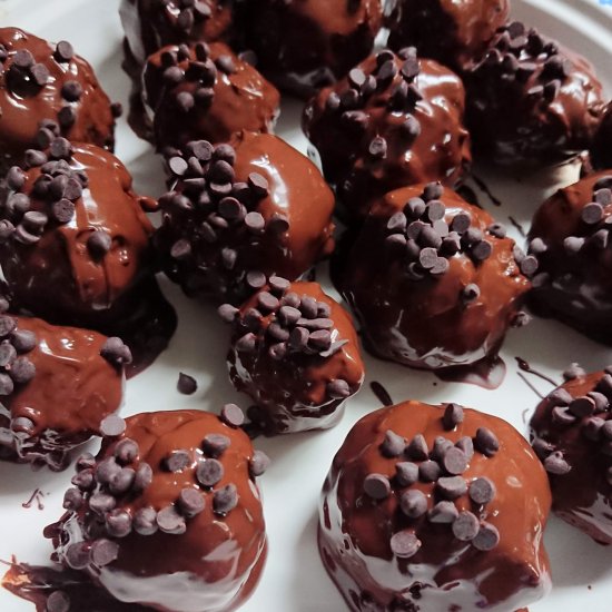 Choc Chip Cookie Brownie Bombs