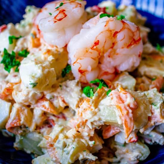 Creamy Seafood Salad