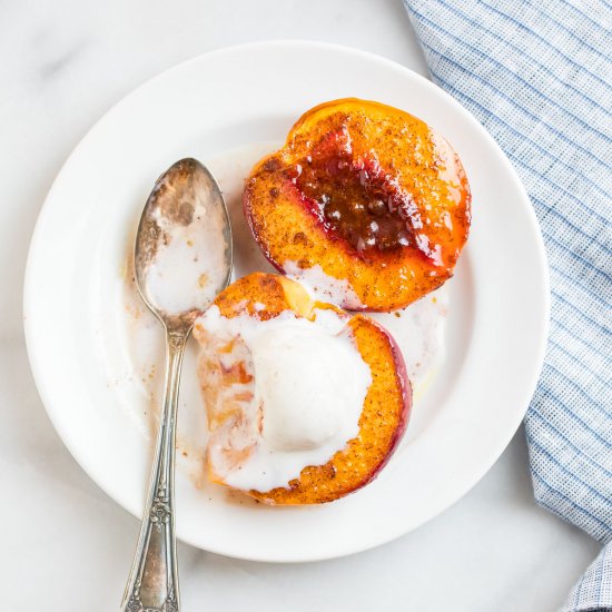 Baked Peaches