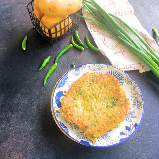 Savoury Potato Pancake (Indian)