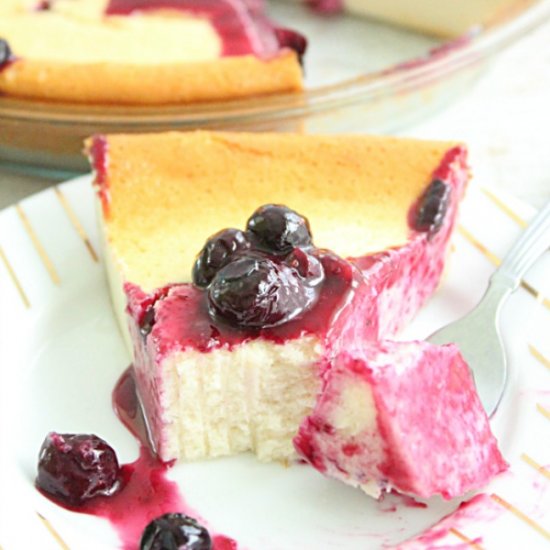 Crustless Cheesecake